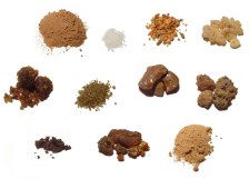 User:Sjschen, Source: Self made, Some commonly used raw incense and incense making materials (from top down, left to right) Makko powder (抹香; Machilus thunbergii), Borneol camphor (Dryobalanops aromatica), Sumatra Benzoin (Styrax benzoin), Omani Frankincense (Boswellia sacra), Guggul (Commiphora wightii), Golden Frankincense (Boswellia papyrifera), Tolu balsam (Myroxylon balsamum), Somalian Myrrh (Commiphora myrrha), Labdanum (Cistus villosus), Opoponax (Commiphora opoponax), and white Indian Sandalwood powder (Santalum album) Date18 November 2006 (original upload date) Source Transferred from en.wikipedia; transferred to Commons by User:Trengarasu using CommonsHelper. AuthorOriginal uploader was Sjschen at en.wikipedia Permission (Reusing this file) CC-BY-SA-2.5,2.0,1.0; GFDL-WITH-DISCLAIMERS.